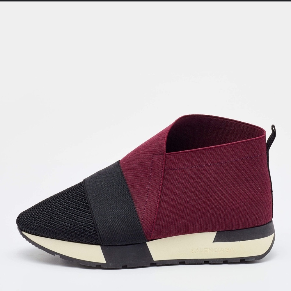 Authentic Balenciaga mesh neoprene runners size 40